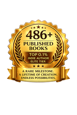 486 Published Books Top 0.1% Indie Author Medalion