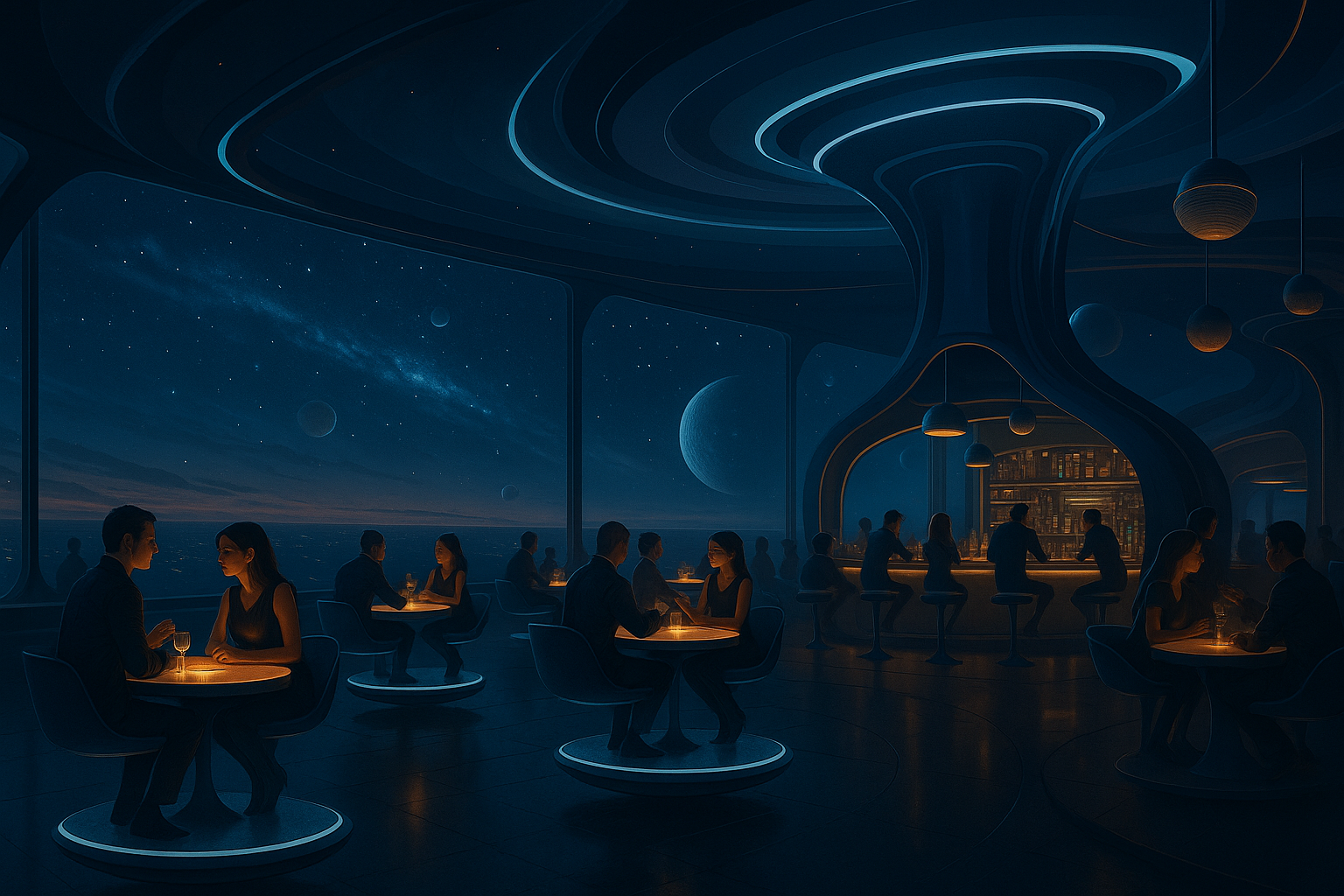 CosmoCafe & Anti-Gravity Bar