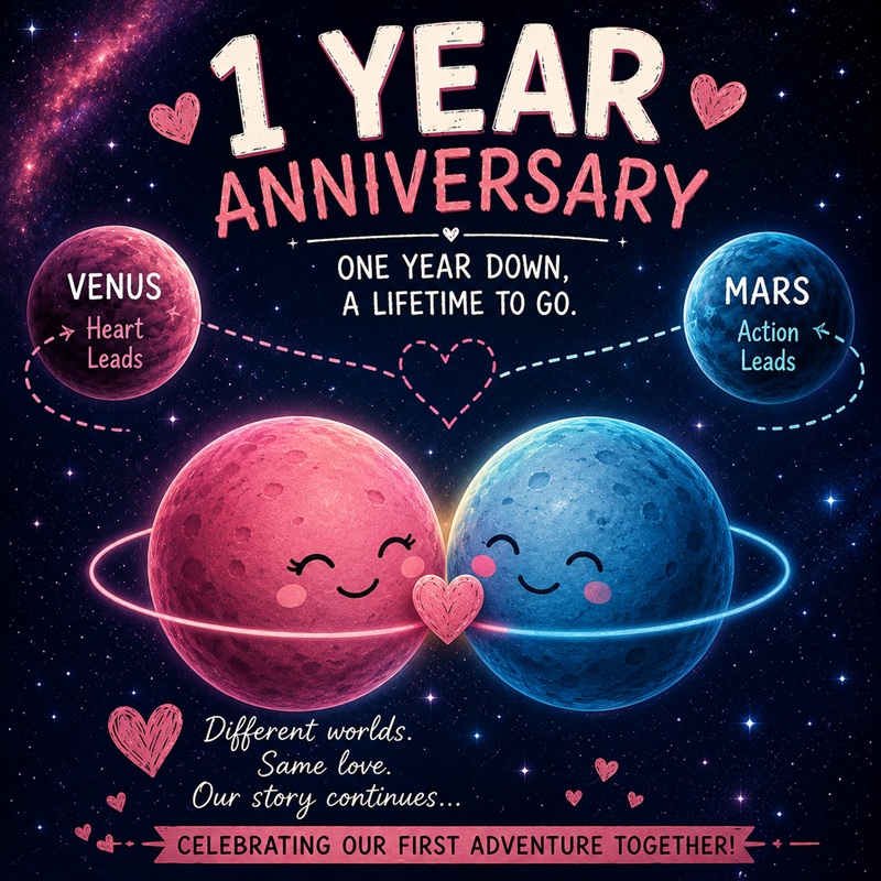 1 Year Anniversary Gift