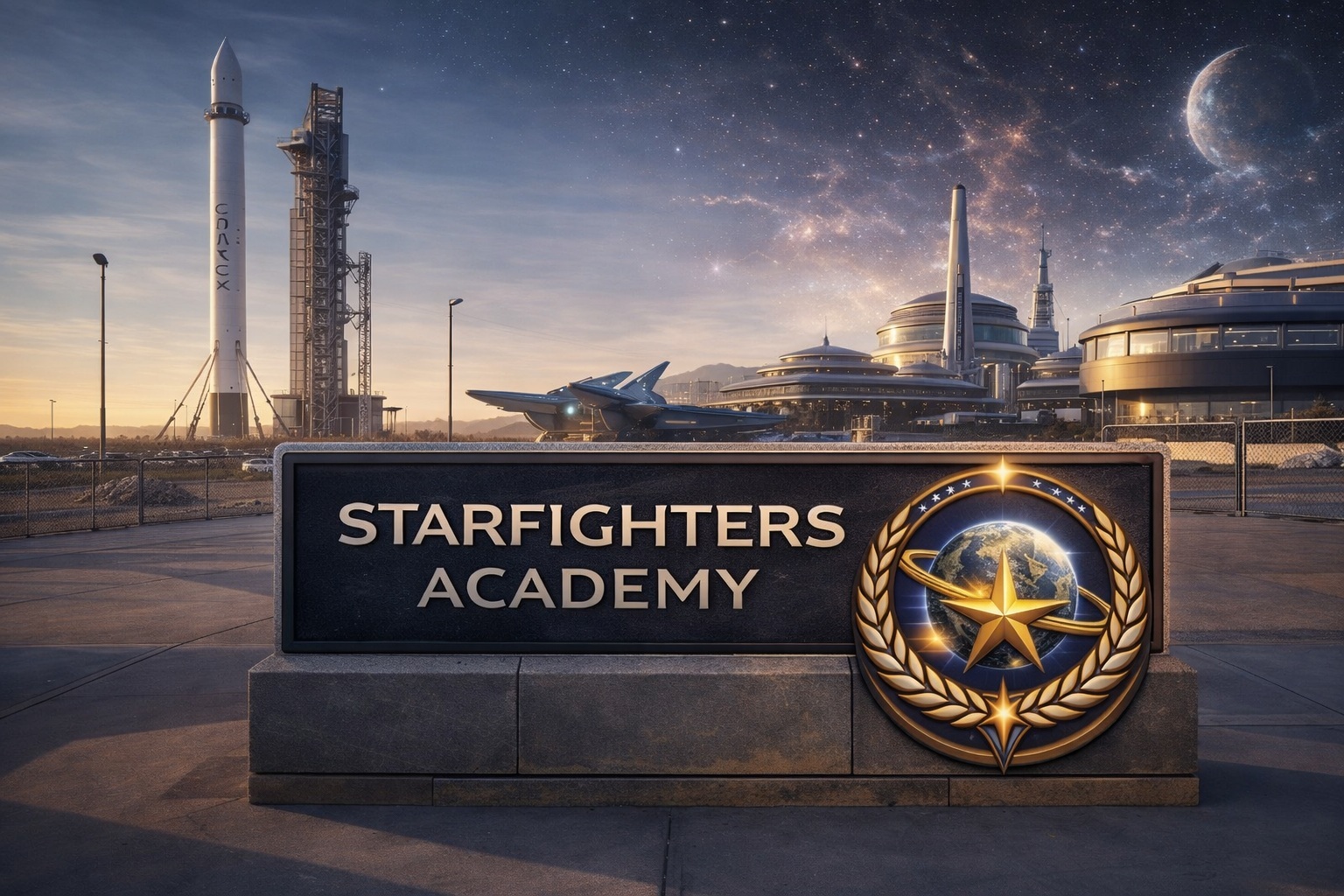 Starfighters Cadet Program horizon briefing image