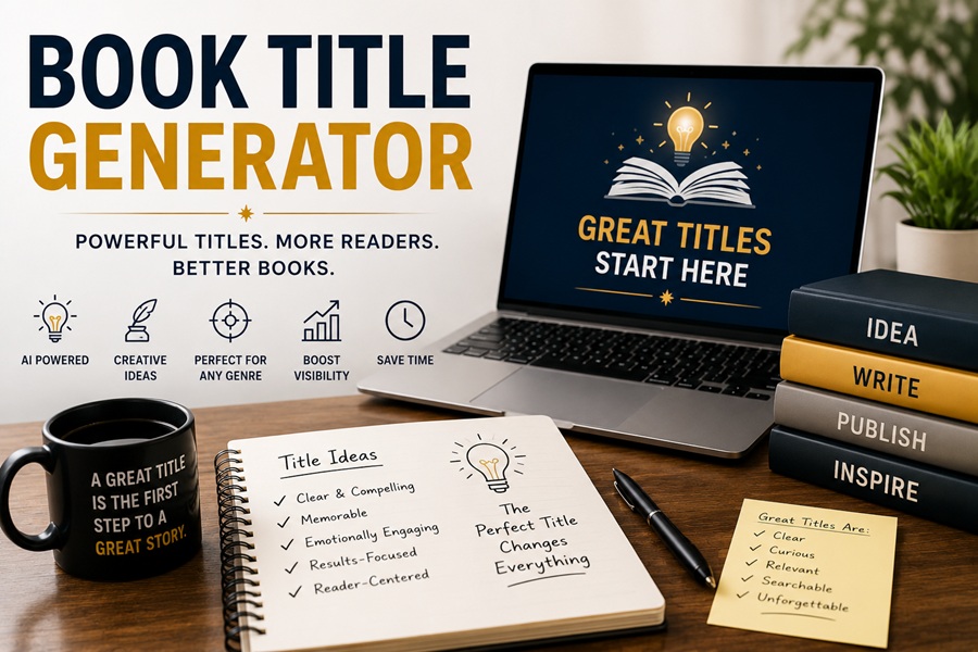 Book Title Generator for Authors
