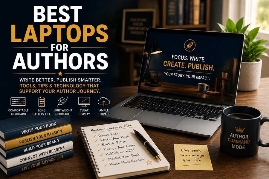 Best Laptops for Authors