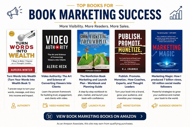 Best Book Marketing Books for Authors
