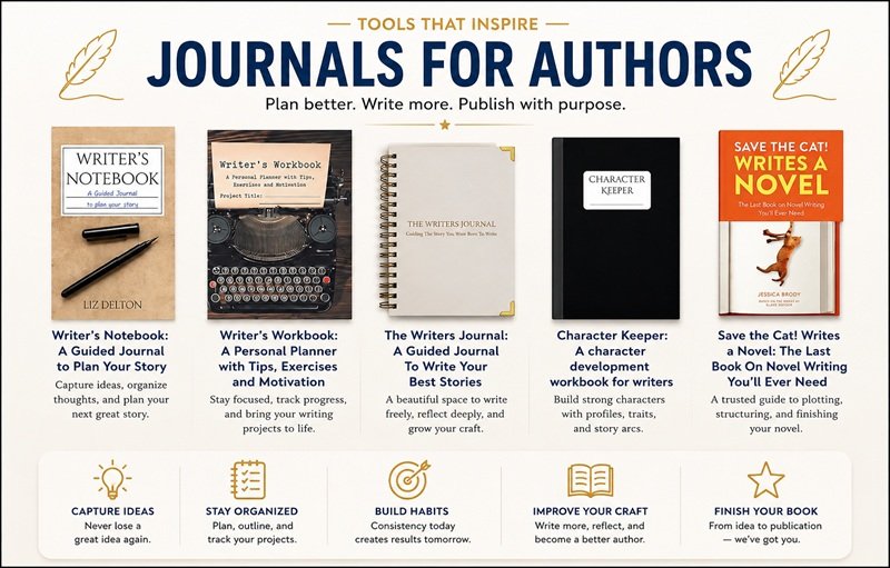 Recommended Writing Journals for Authors