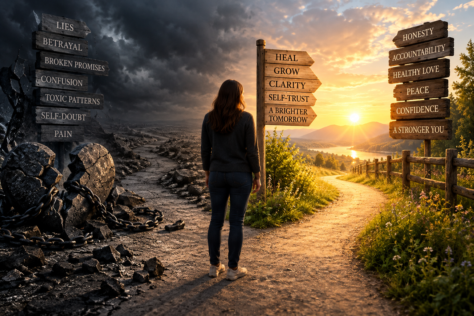 Choosing between broken trust and a clearer, healthier future