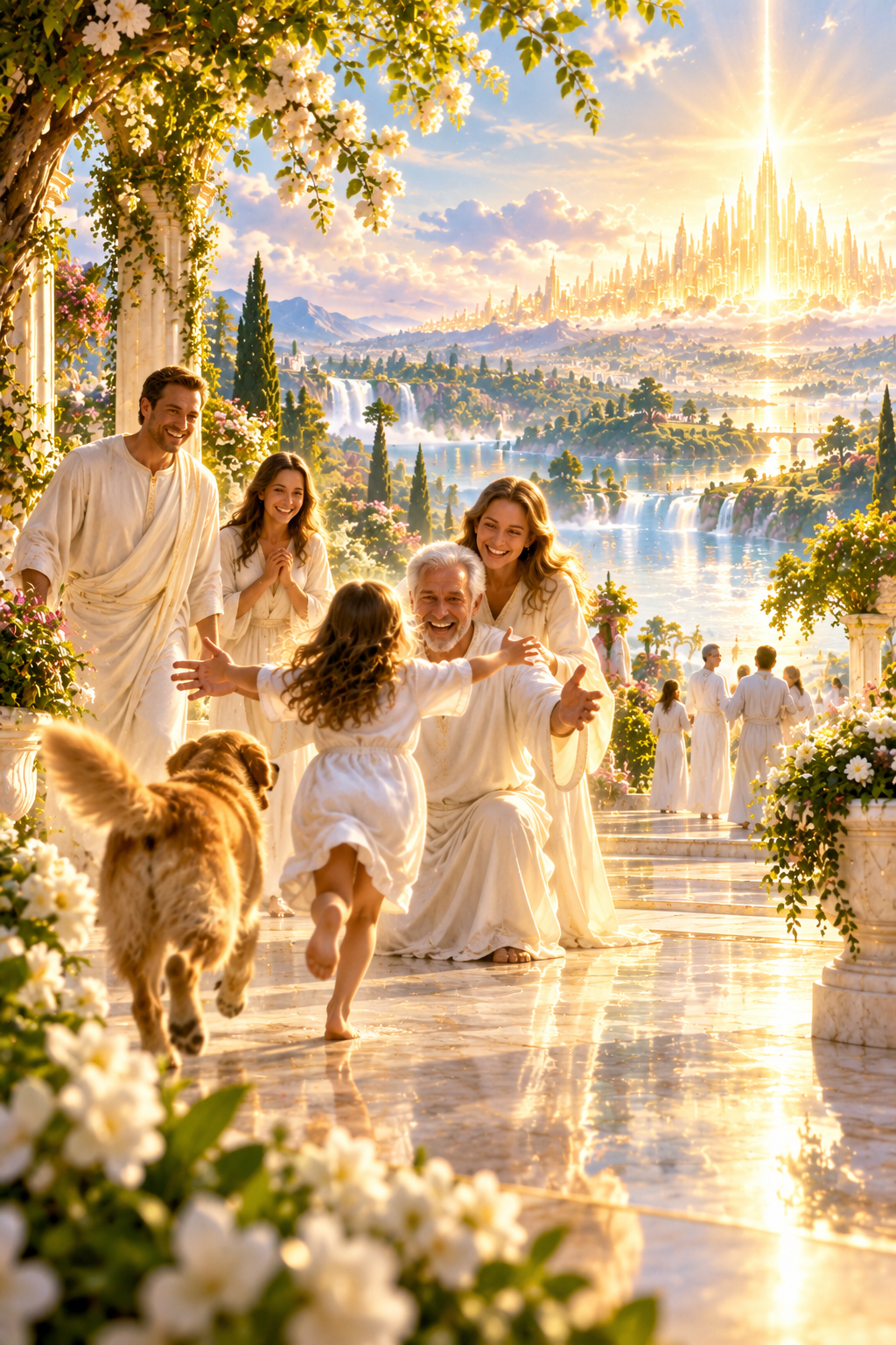 Loved ones reunited in Heaven