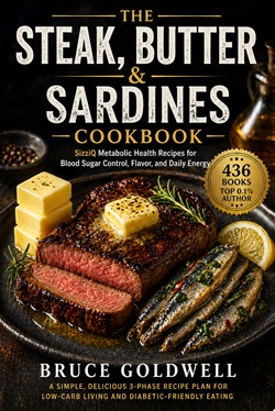 The Steak Butter and Sardines Cookbook by Bruce Goldwell