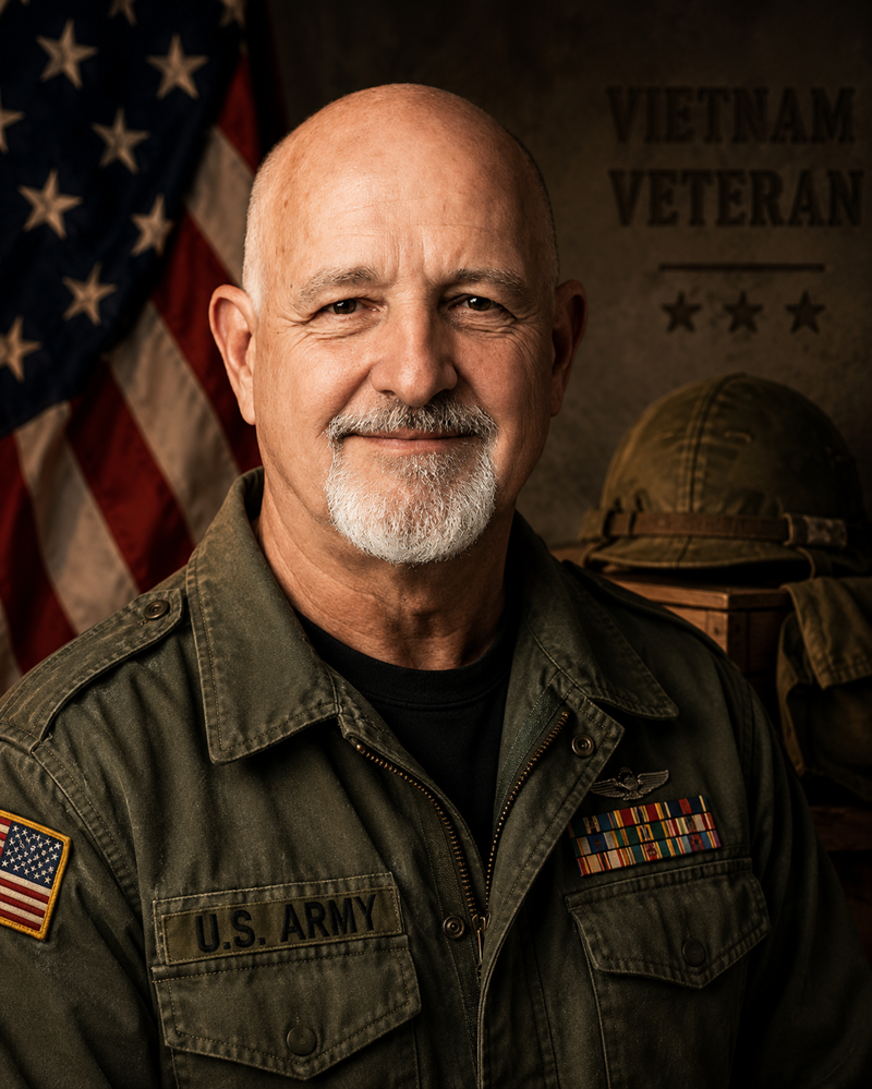 Bruce Goldwell, author and Vietnam veteran