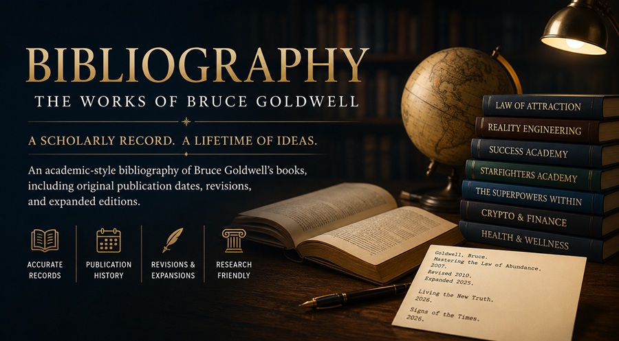 Bruce Goldwell Bibliography scholarly books and research archive