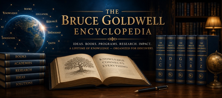 The Bruce Goldwell Encyclopedia alphabetical knowledge archive