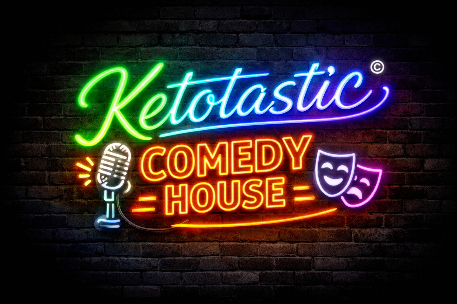 Ketotastic Comedy House - Keto-Friendly Cafe and Comedy Club Concept