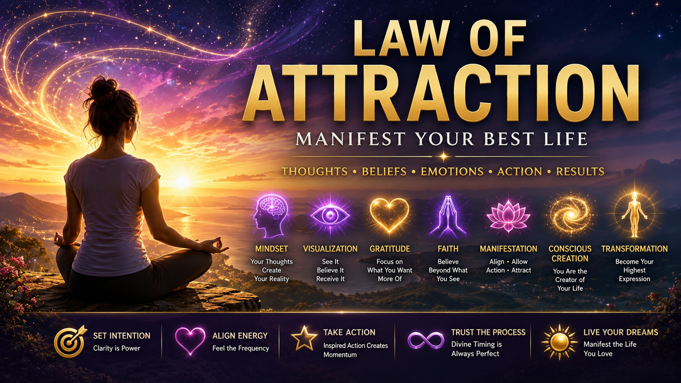 Bruce Goldwell Law of Attraction Learning Center