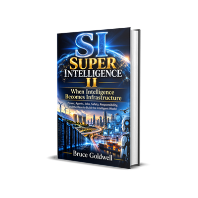 SI Super Intelligence II by Bruce Goldwell