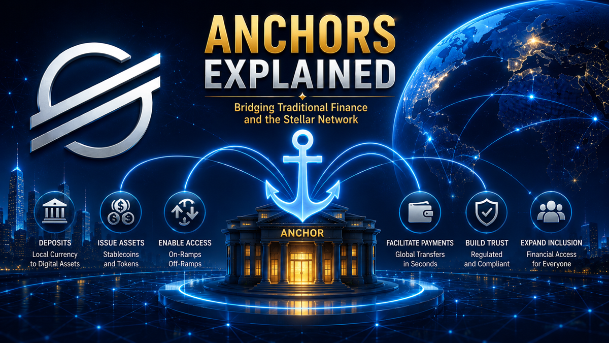 Stellar Anchors connecting banks, wallets, stablecoins, and blockchain