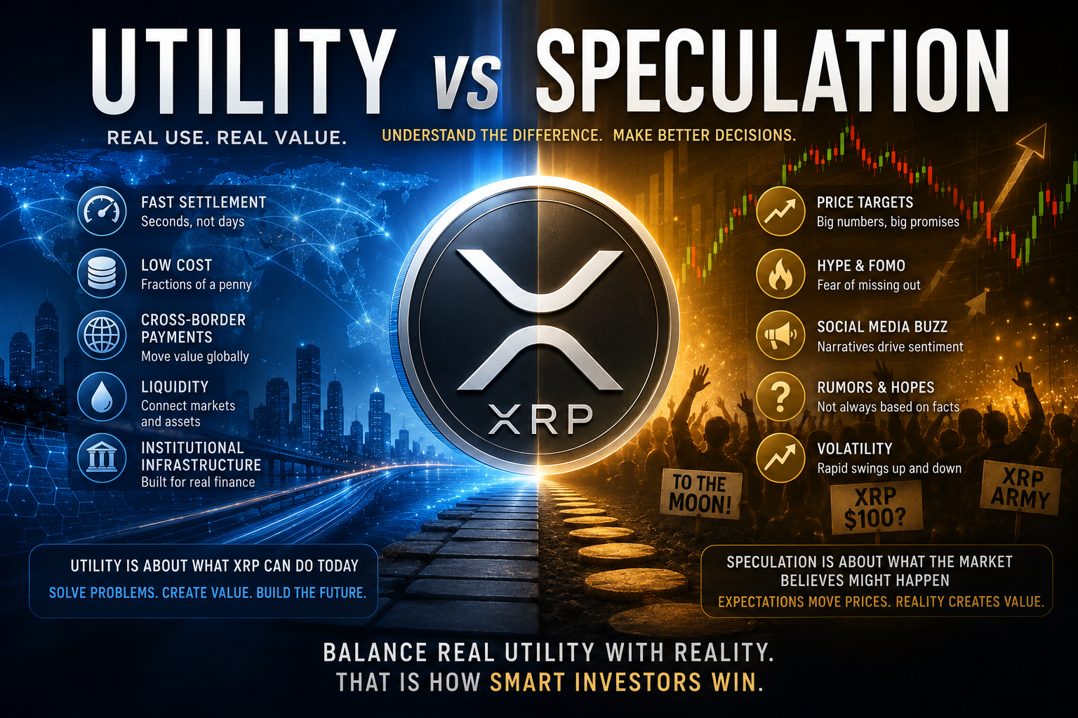 XRP utility vs speculation explained