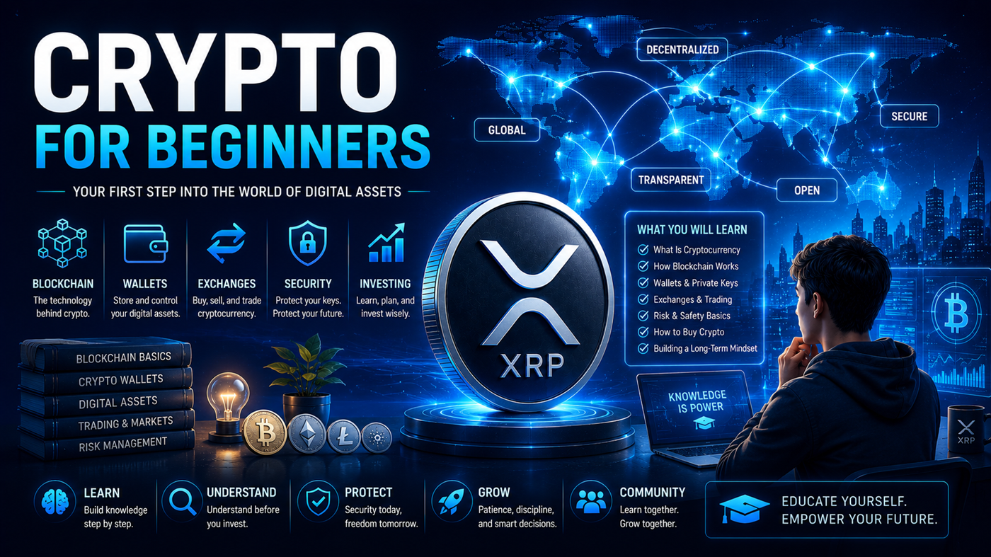 Crypto for beginners educational guide