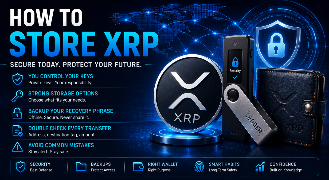 How to store XRP safely